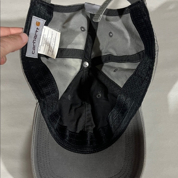 Carhartt Lot of Two Men's Gray Caps with Yellow Embroidery - Picture 7 of 15